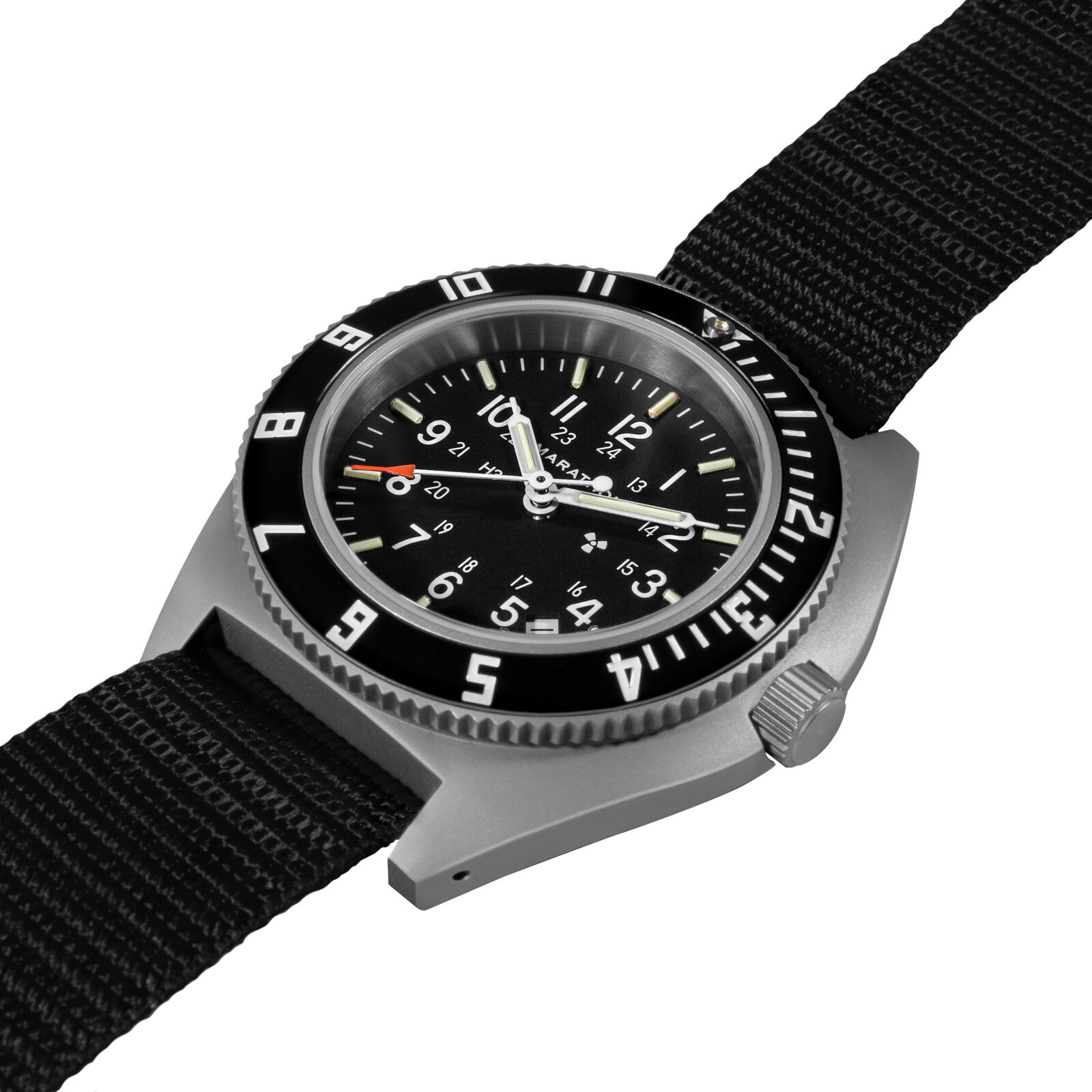 Marathon Steel Pilot Navigator Watch with Date